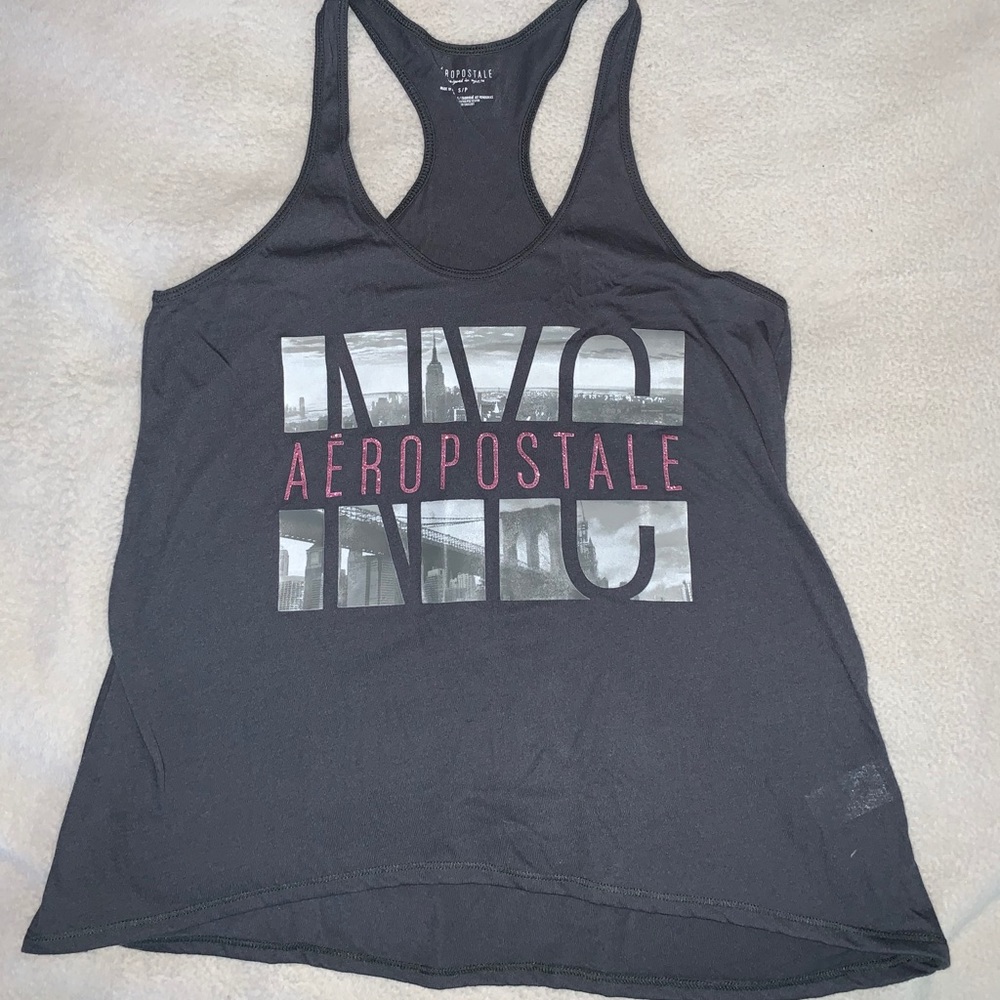 aeropostale grey tank